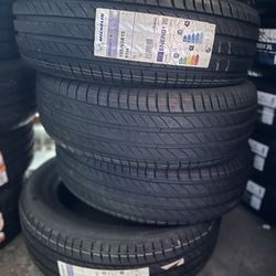 195/65R15 MICHELIN A SET OF FOUR NEW TIRES 