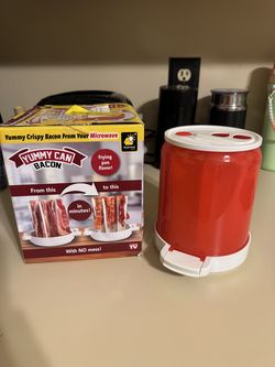 Yummy Can Bacon Microwave Cooker