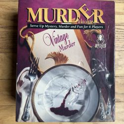  I rage 1993 Game: Murder A La Carte By Bepuzzled 