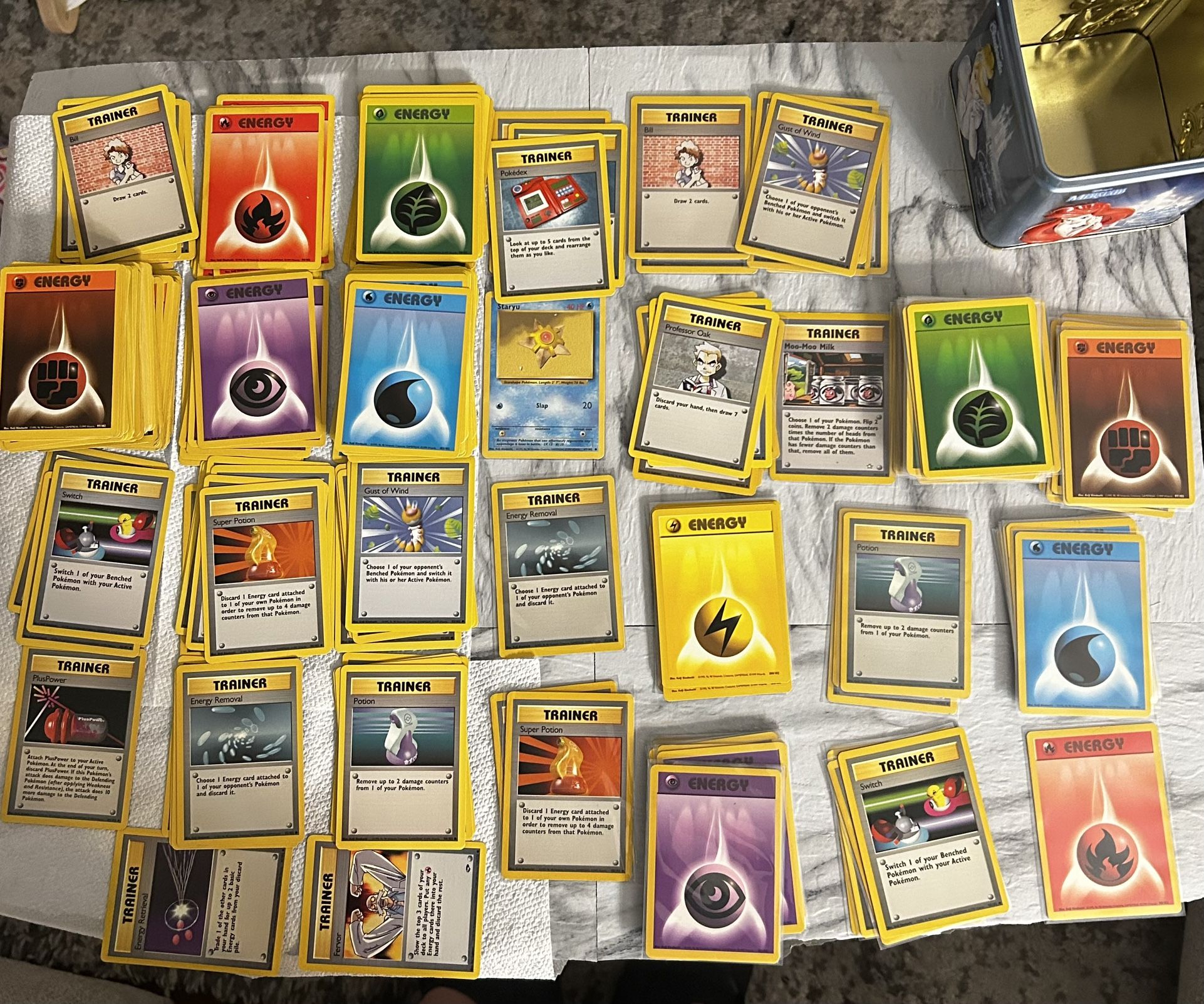 Pokemon 1st Edition Raw Cards