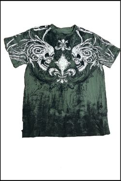 Graphic Skull Print Short Sleeve T-Shirt