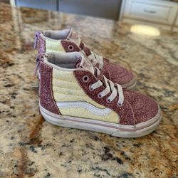 Vans Glitter Shoes Toddler 6.5c