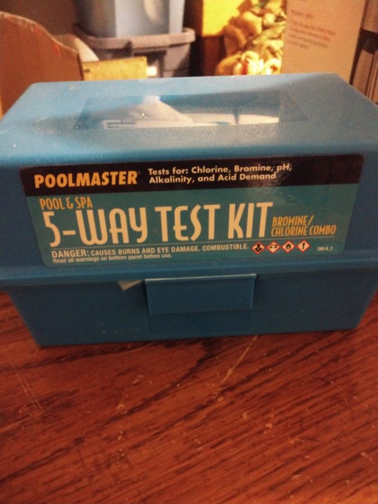 Poolmaster 5-Way Test Kit for pool water
