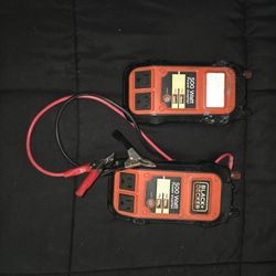 TWO used Black + Decker 500 Watt Power Inverter with 3.1 amp USB port. 120V In Your Car.