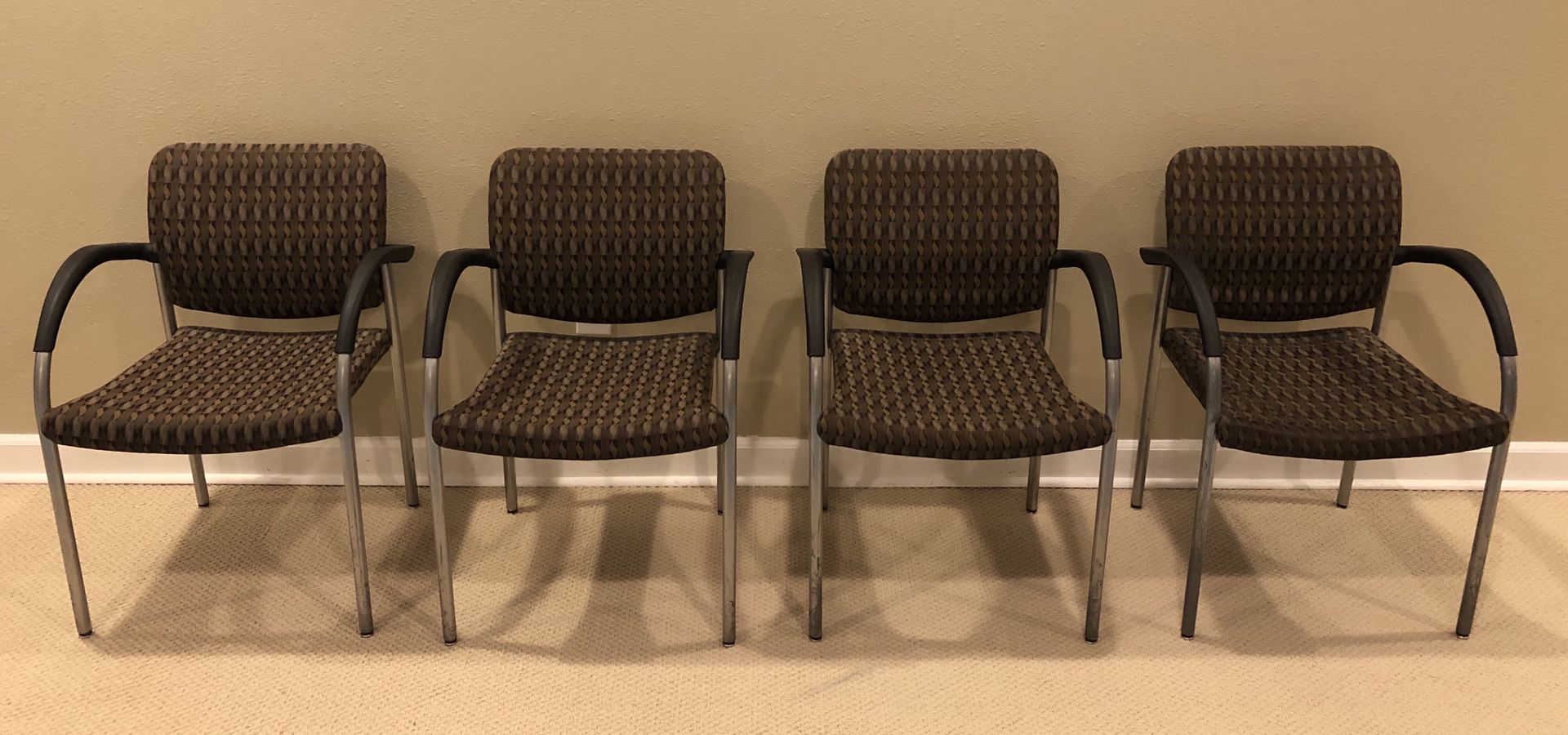 Six Conference room chairs $8 each