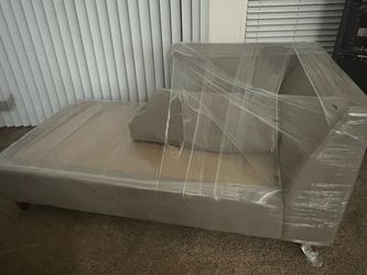 Upholstered Chaise Lounge Sofa