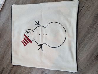 Crate & Barrel / Joan Anderson Winter Throw Pillow Cover