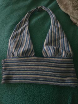 Women's xs divided halter top