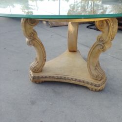 Round Glass Top Kitchen Table