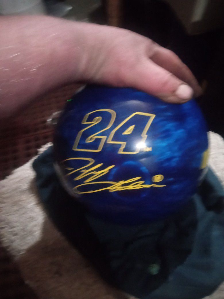 Number 24 Nascar Bowling Ball 