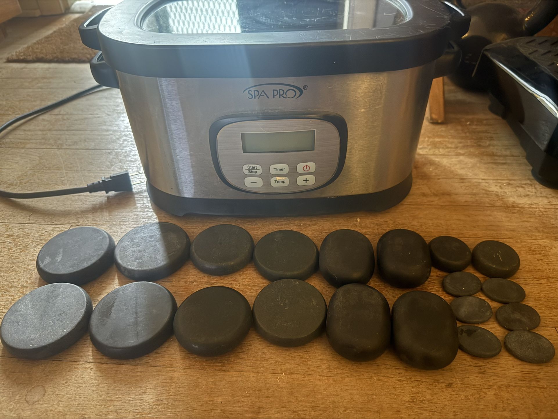 Hot Stone Warmer With Stones