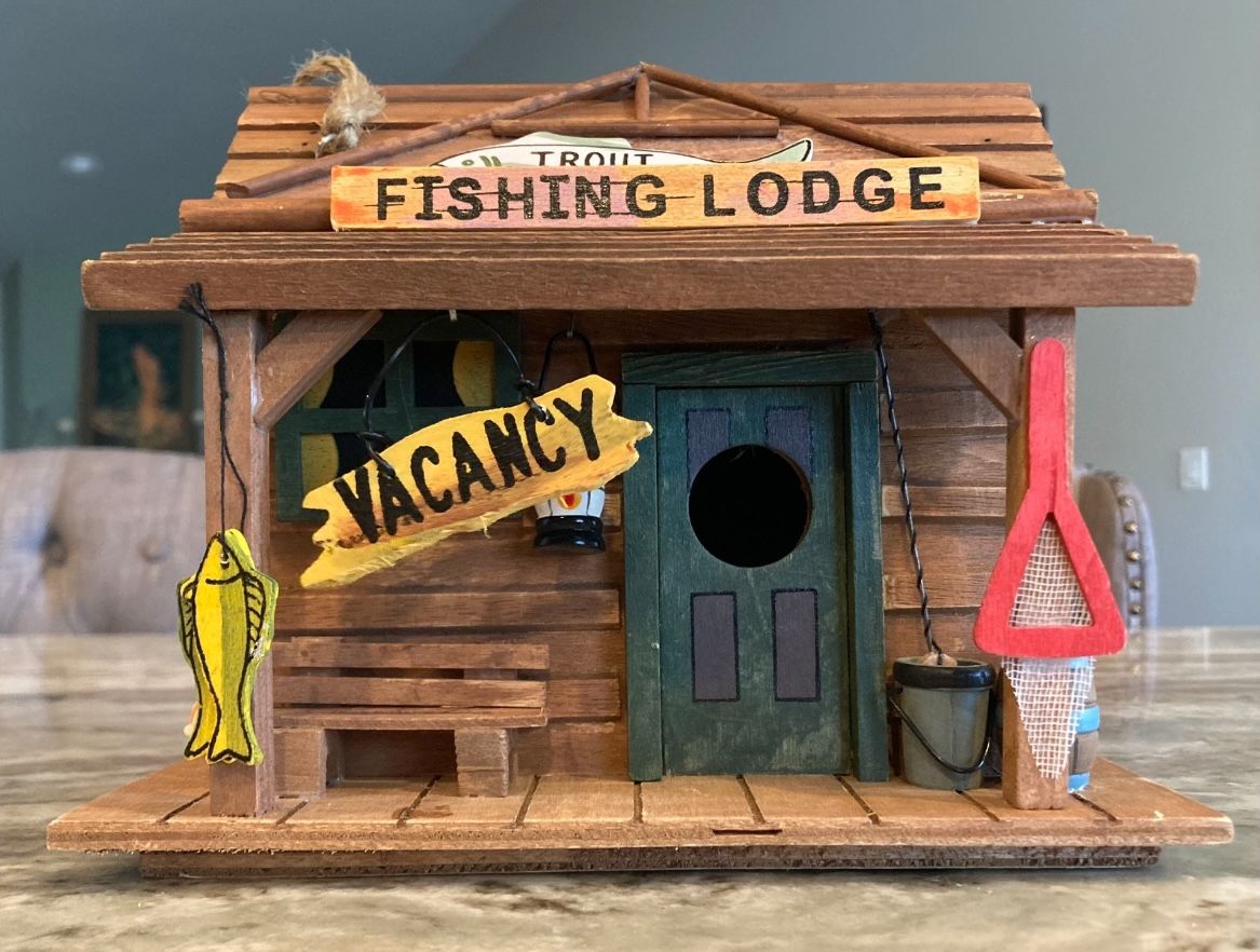 Fishing Birdhouse (new)