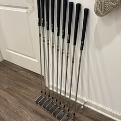 Mizuno T-Zoid Forged Comp EZ Iron Set (2–PW) | Dynamic Gold S300