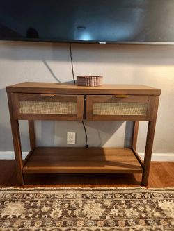 Tv console table