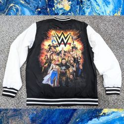 WWE Mens Bomber Jacket In XL, Officially Licenced. New.