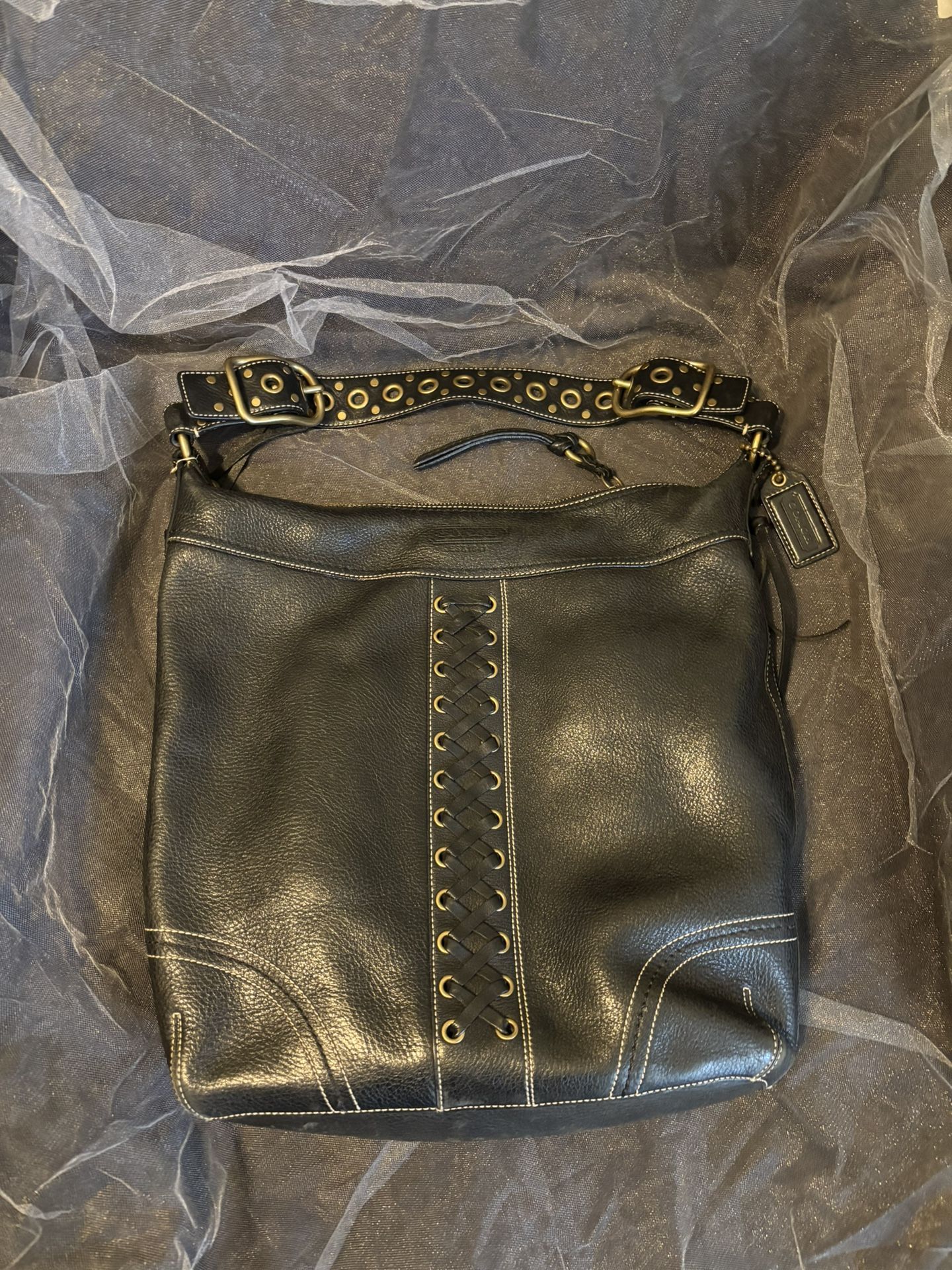 COACH leather Hobo Shoulder Bag