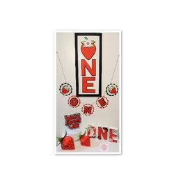 Berry Sweet One First Birthday Decor Bundle