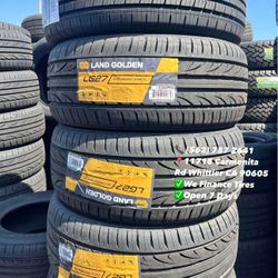 225/45ZR17 Land Golden Set of Tires Installed and Balanced Set de Llantas Nuevas Instaladas y Balanceadas