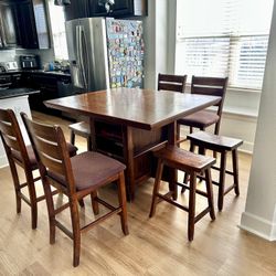 8 Person Solid Wood Dinning table