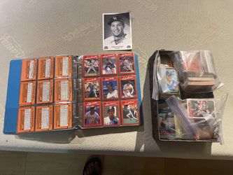Baseball Cards And Signed Photo