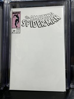 AMAZING SPIDER-MAN #300 Blank Cover