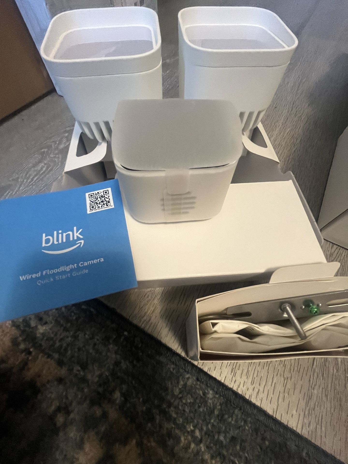 Blink wired floodlight camera
