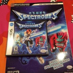 Nintendo ds game : spectrobe with book