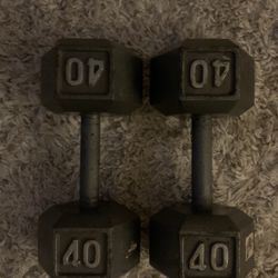 40lb Dumbbell Weights 