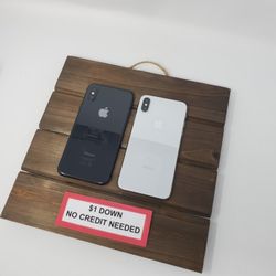 Apple IPhone X - 90 Days Warranty - Payment Plan Available ONLY $1 DOWN