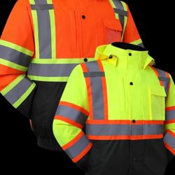 High Vis Bomber Jacket 