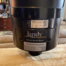 Jandy 2 HP 240v Pro Series Spa Blower