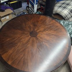 solid wood table