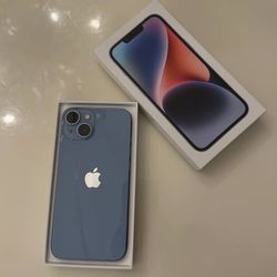 Iphone 14 blue