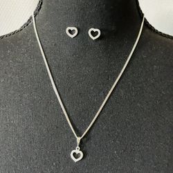 925 Sterling Silver Jewelry Set