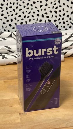BURST Pro 2.0 Sonic Electric Toothbrush Black