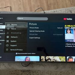 Samsung 40" Class Smart LED-LCD TV (UN40KU7000F)