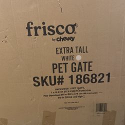 Frisco Extra Tall Pet Gate w/ Extension