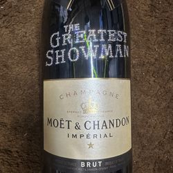 The Greatest Showman Moet & Chandon Large Promotional Champagne Bottle