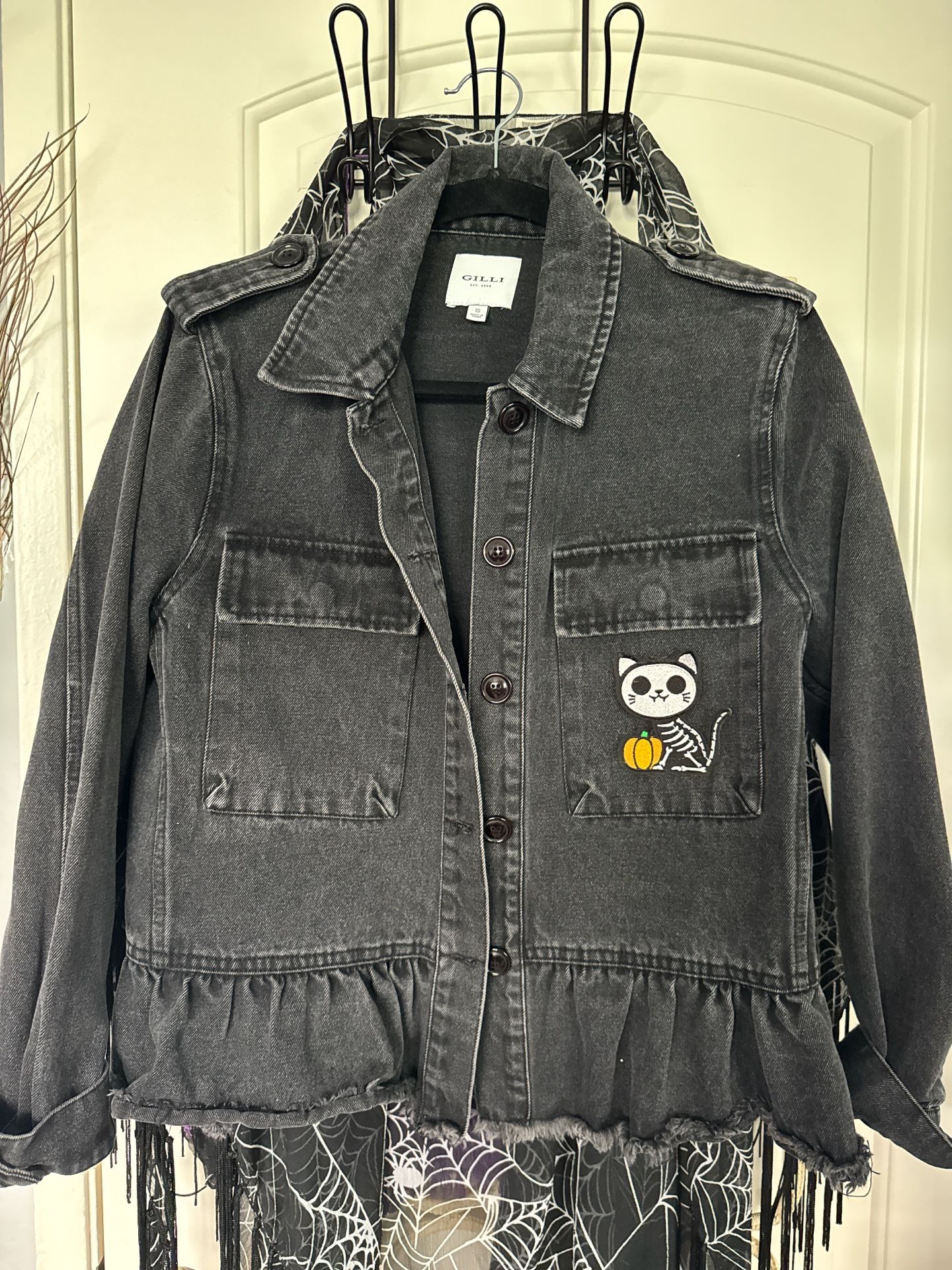 Grey Denim Jacket