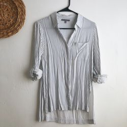 Striped Button Up
