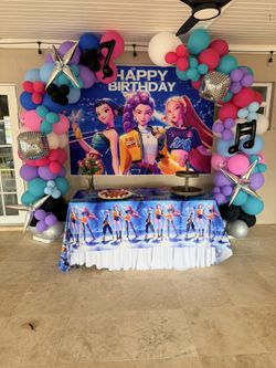 K-pop Back Drops 7x5 Feet 