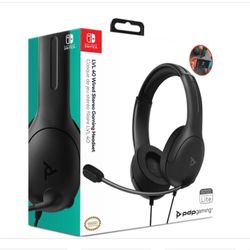 LVL40 Wired Stereo Gaming Headset - Black