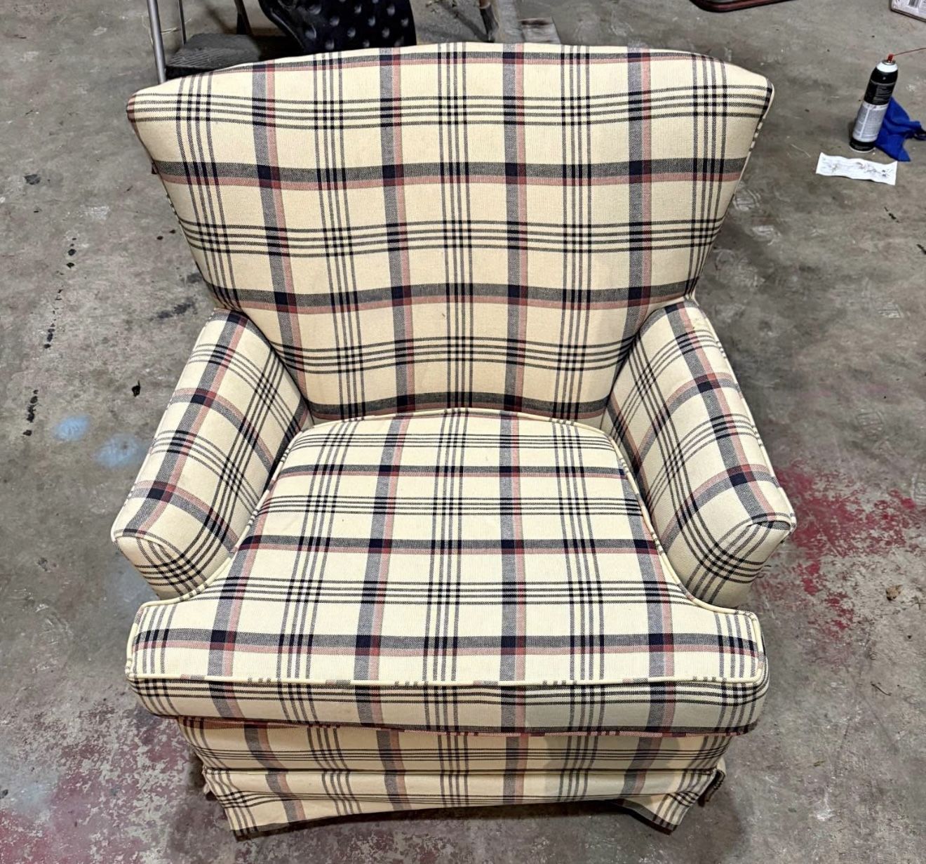 Plaid Chair