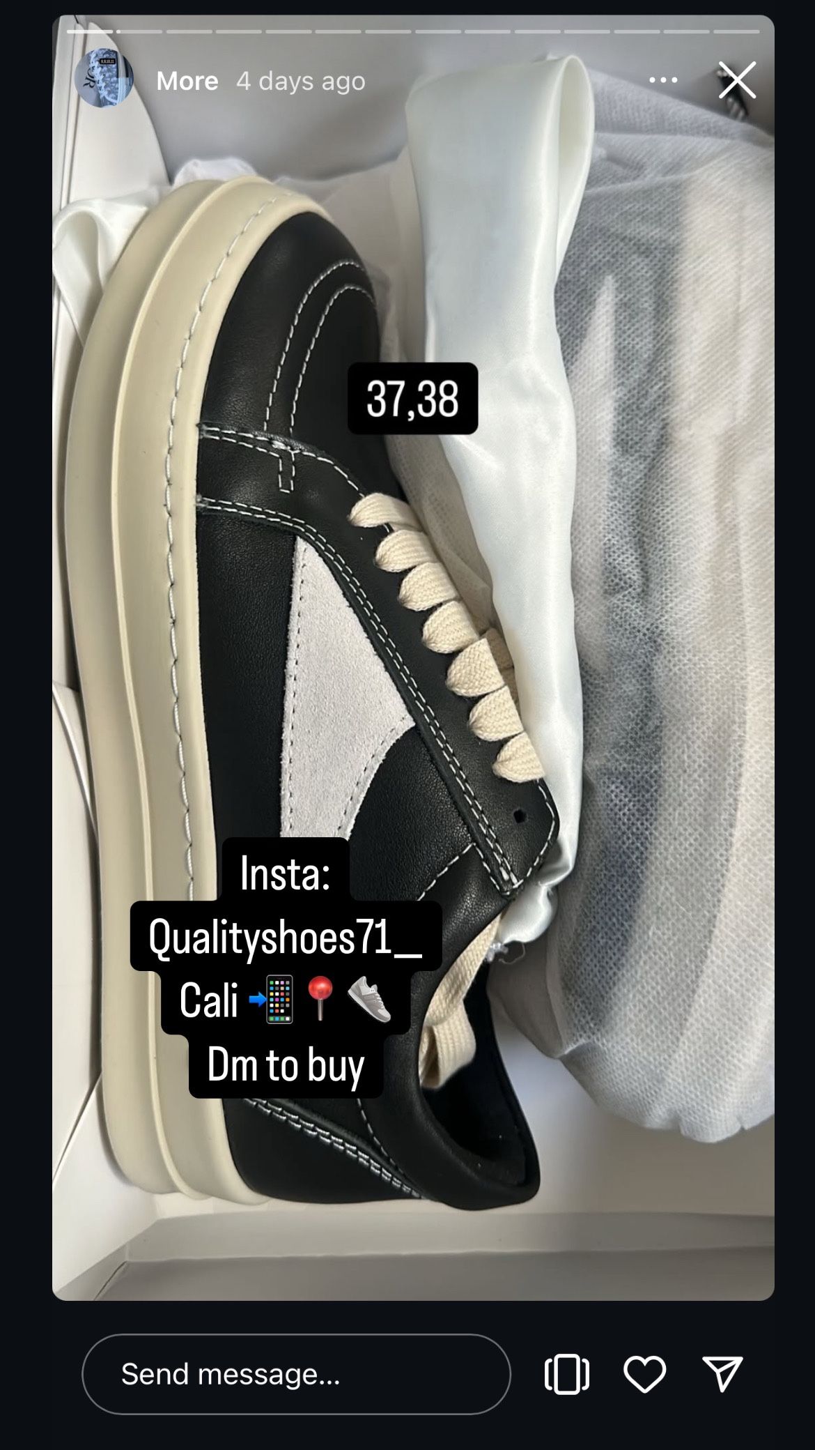 Rick Owen’s Vans