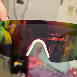 POLARIZED HEATWAVE LAZER FACE SUNGLASSES 