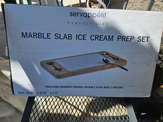 Ice cream marble prep set