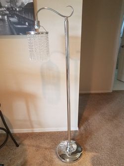 Beautiful Crystal Lamp Almost New Casi Nueva