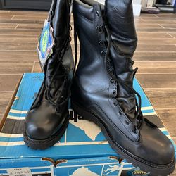 Men’s Matterhorn USA Gore-Tex Vibram Black Leather Combat Boots