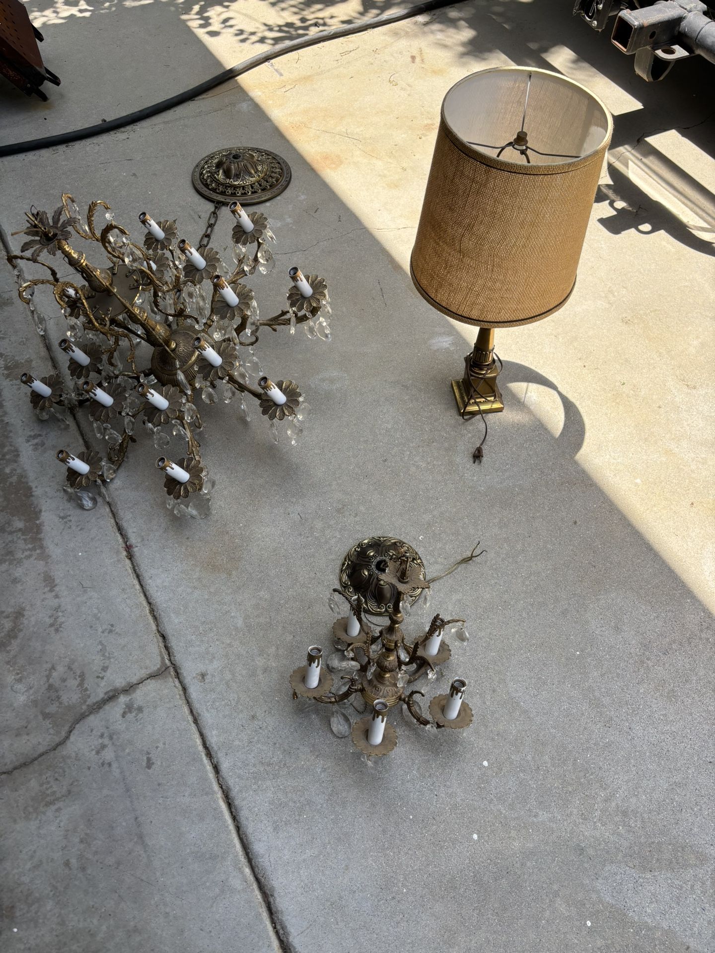 Chandelier Solid brass