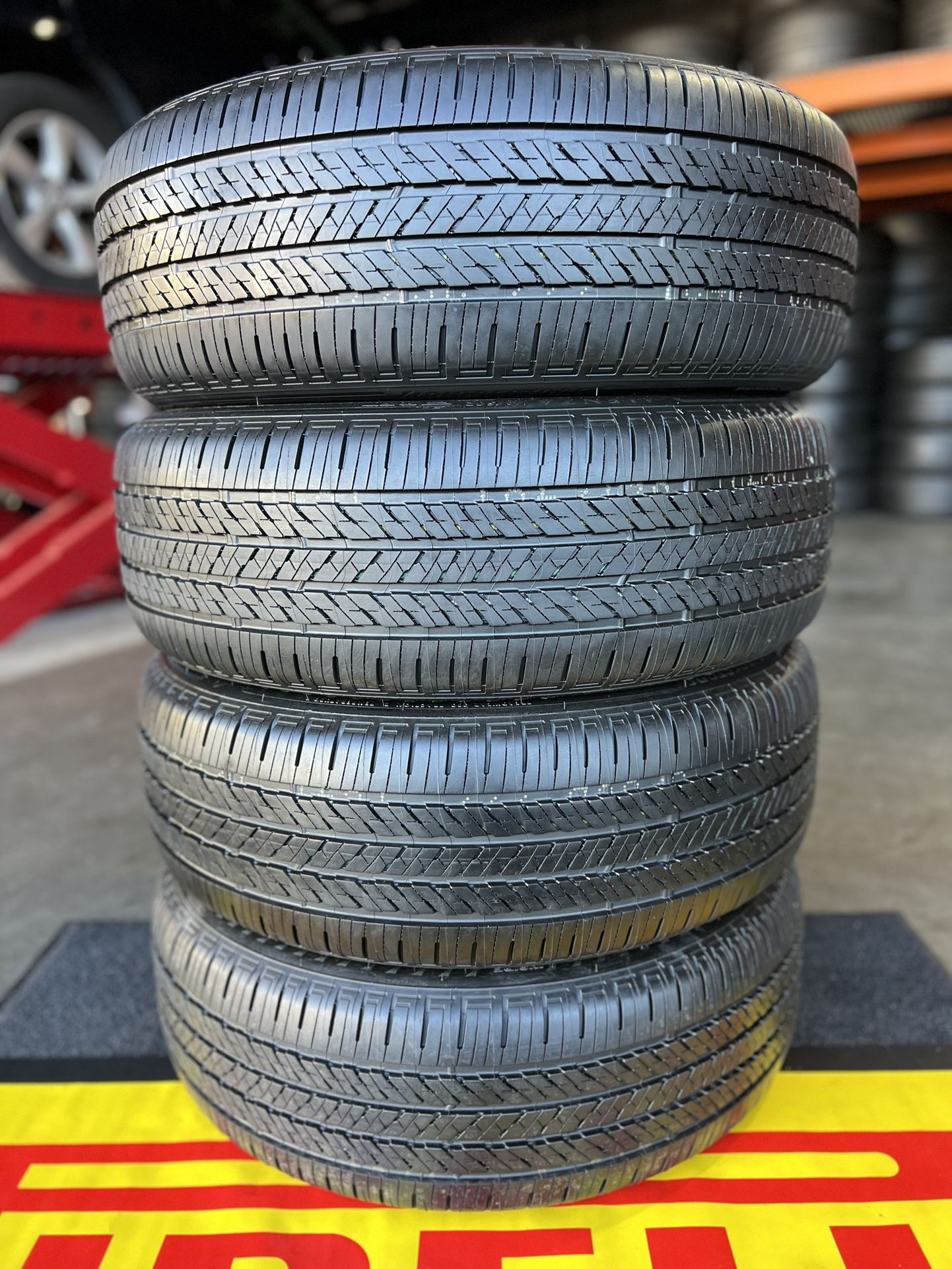 4 Used Tires Bridgestone Alenza 235/60/18